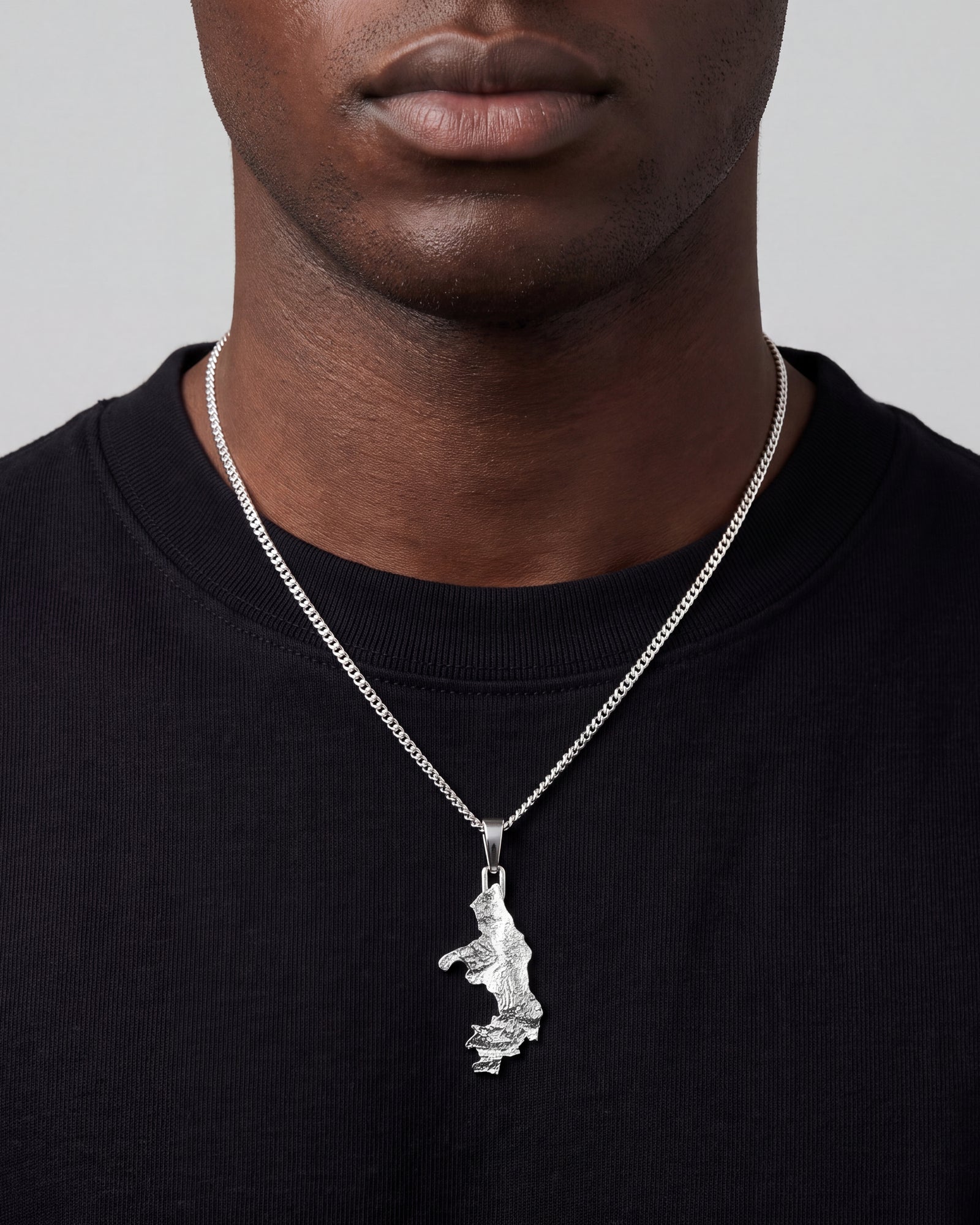 Pendentif Congo porté